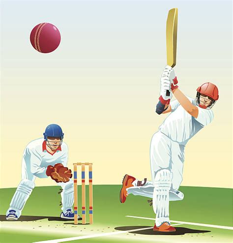 Cricket Batsman Illustrations Royalty Free Vector Graphics And Clip Art