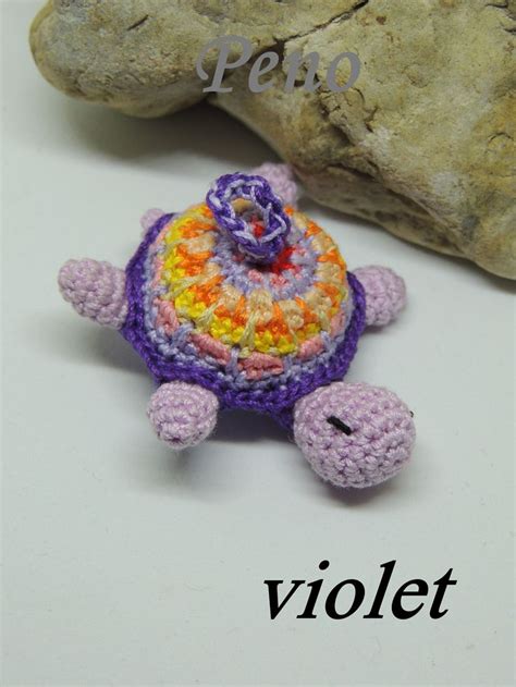 Turtle Keychain Crochet Turtlecrochet Keyring Cute Etsy Crochet