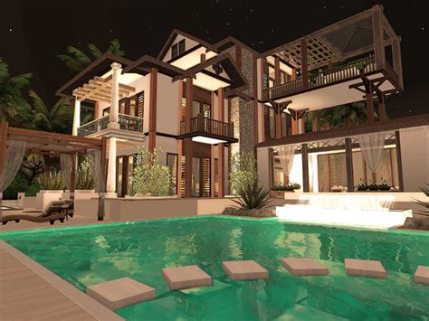Sulani Beach Villa By Sarinasims At Tsr Sims 4 Updates