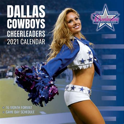 Dallas Cowboys Cheerleaders Wall Calendar