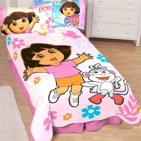 Dora the explorer 4 piece toddler bedding set is perfect for toddler girls' who want to have a dora the explorer themed room. 47 best Dora the Explorer bedroom images on Pinterest ...
