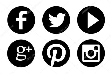 Round Facebook Icon Vector 421542 Free Icons Library