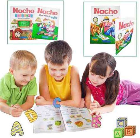Libros Nacho Lee Set Infantil Aprende Escolar X4 Didáctico En Colombia