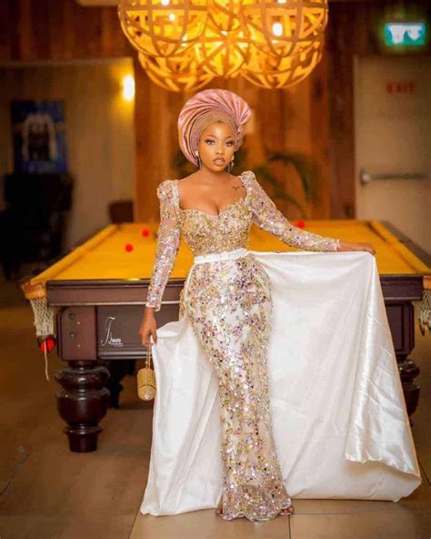 The Fashion Bug 17 Beautiful African Lace Styles For Traditional Weddings In 2020 Lace