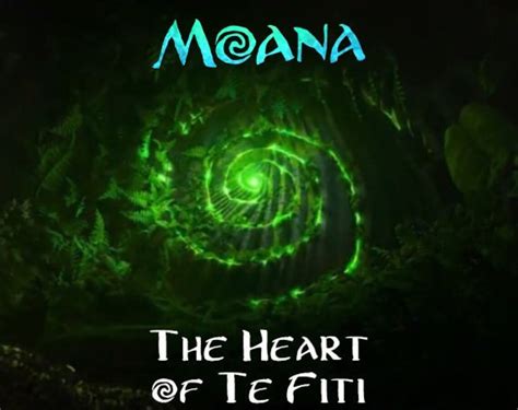 Moanas Heart Of Te Fiti Etsy