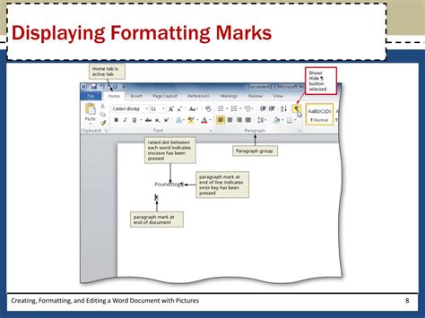 Ppt Word Chapter 1 Creating Formatting And Editing A Word Document