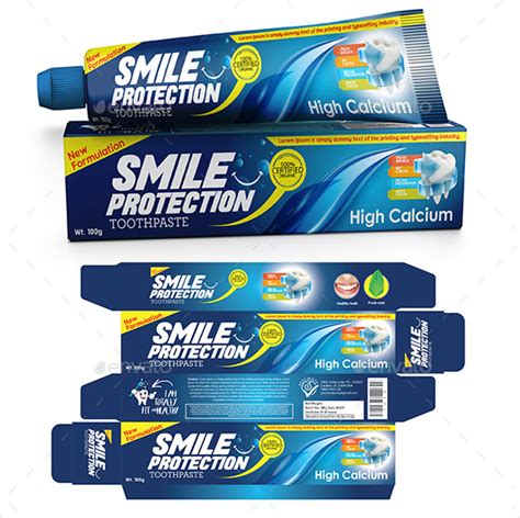10118 Toothpaste Box Mockup Psd Free Download Packaging Mockups Psd
