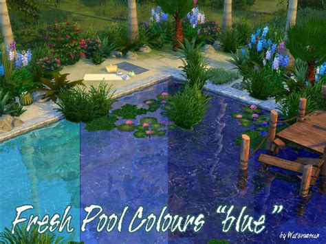 Sims 4 Pool Water Cc My Sims 4 Blog Multi Color Pool Water By