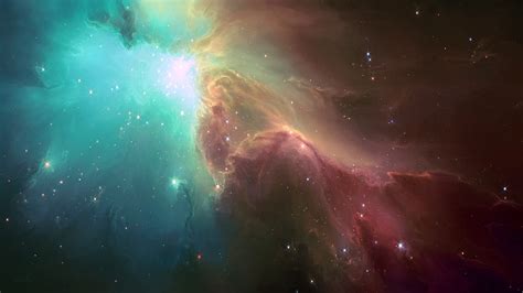 Ghost Nebula Space Desktop Wallpaper