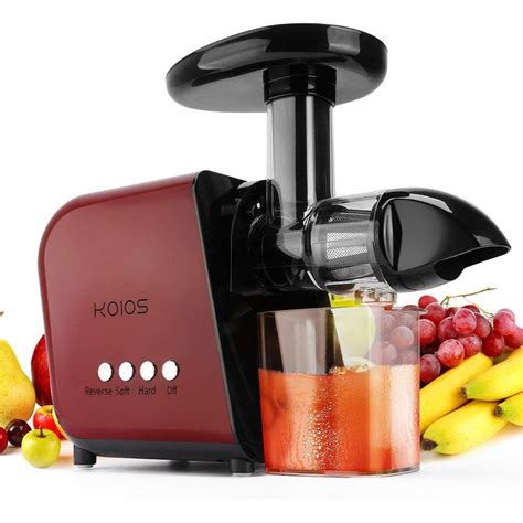 Koios Juicer Slow Masticating Juicer Extractor With Reverse Function