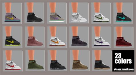 Sims 4 Ccs The Best Sneakers For Males And Females By S4seze