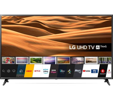 The powerful processor and hdr technology built into 4k uhd tvs from lg work together to deliver crisp image quality. LG 65UM7050PLA 65" Smart 4K Ultra HD HDR LED TV Fast ...
