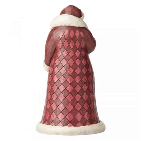 Quietly He Comes Hregal Santa With Staff Figurine Jim Shore 6004135
