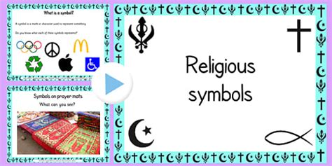 Religious Signs Symbols And Beliefs Powerpoint Resources