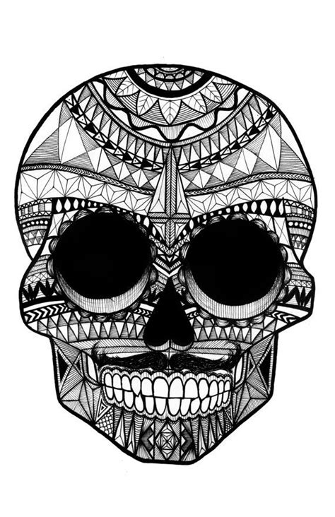 21 Best Sugar Skull Tattoo Designs Black And White Images On Pinterest