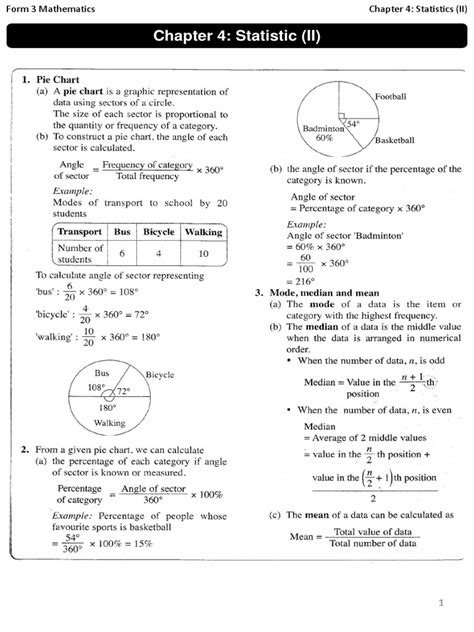 Chapter 4 Form 3 Math