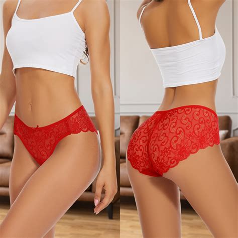 Sunm Boutique Lace Panties Cotton Underwear For Women Plus Size Cheeky