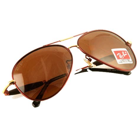 Ray Ban Aviator Rb 3288 Brown Polarized Replica Sunglasses Shoppersbd
