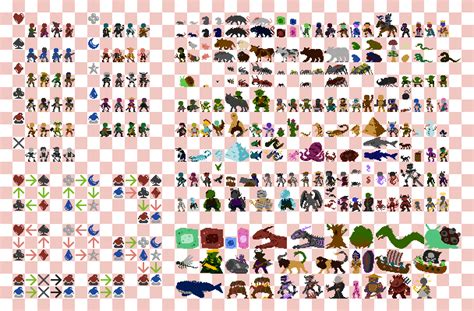 Rpg Character Sprites By Mirkytea On Newgrounds E15