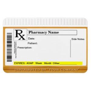 Additionally, if you avoid wish to have the brand, you will require to notify clearly inform the pharmacologist you may need any kind of kind of generics. fake rx label template | printable label templates