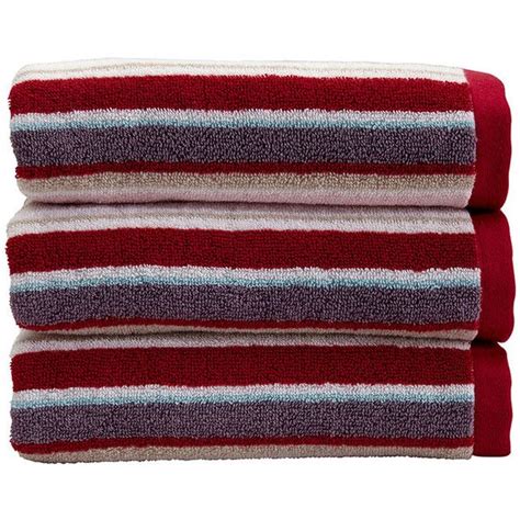 Christy Portobello Stripe Towel Pale Pink Bath Sheet 25 Liked On