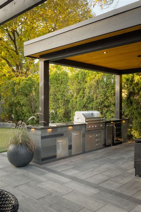 Backyard Covered Outdoor Kitchen Ideas Forbes Home