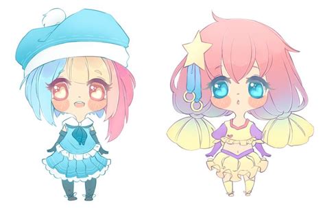 Chibi Commissions By Owinter On Deviantart Chibi Love Drawings Anime