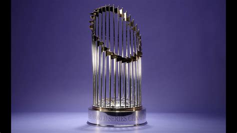 The Commissioners Trophy Presented To The 2016 Cubs Chicago Tribune