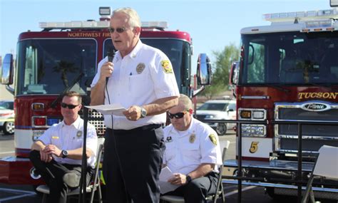 Northwest Golder Ranch Tucson Fire Departments Form Historic