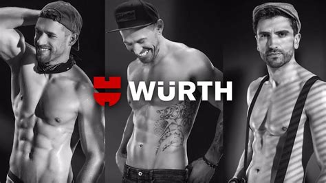 Würth Men Calendar 2019 Behind The Scenes Youtube