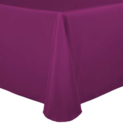 Ultimate Textile 60 X 102 Inch Oval Polyester Linen Tablecloth