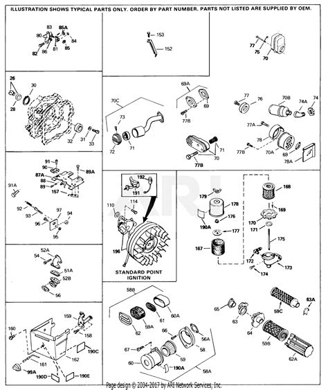 Tecumseh H30 35364r 35364r H30 Parts Diagram For Engine Parts List 2