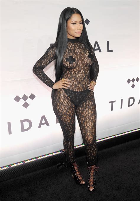 Nicki Minaj Gets X Rated In Catsuit At Tidal X Event Go Fug Yourself