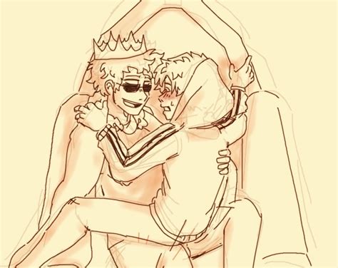 Rule 34 Blush Cape Crown Dream Smp Gay Hoodie King Minecraft Youtubers Punz Sitting On Lap