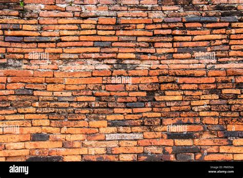 Old Ancient Brick Wall Background And Texture For Design Decoration