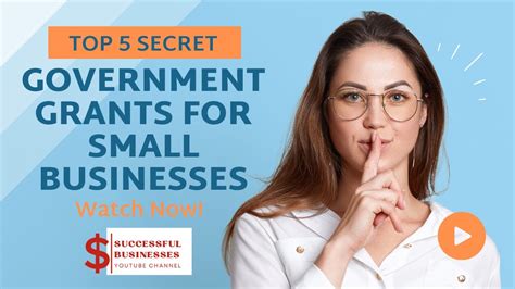Government Grants For Small Businesses And Individuals😮💰👏 Youtube