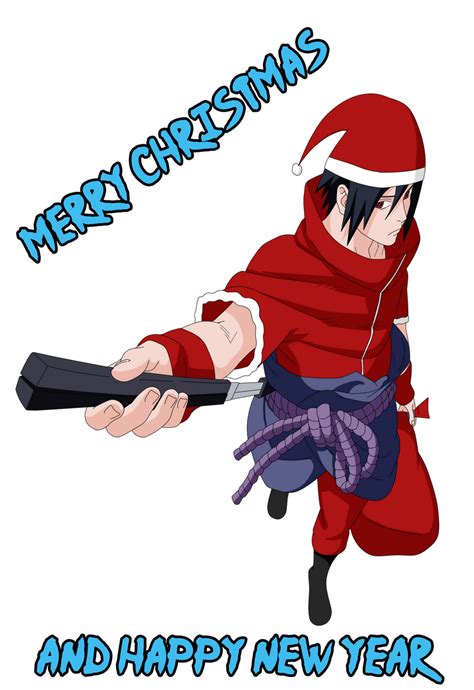 Sasuke Merry Christmas By Toroi San On Deviantart