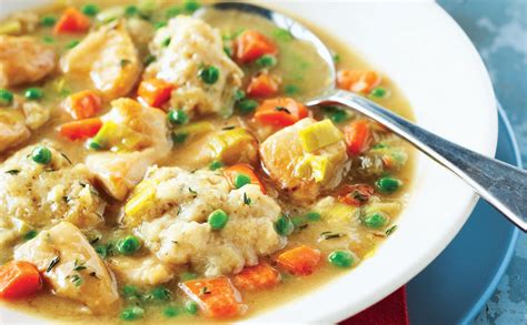 In a 1 1/2 qt nonstick saucepan, stir together the flour, sage, thyme and pepper. Chicken Stew with Oat Dumplings | Sobeys Inc.