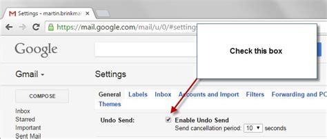How To Undo The Sending Of Emails On Gmail Ghacks Tech News