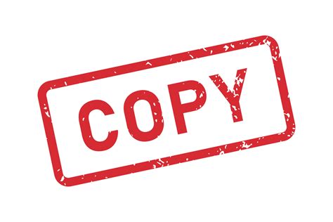 Grunge Copy Word Rubber Stamp Copy Red Sign Sticker Set Grunge