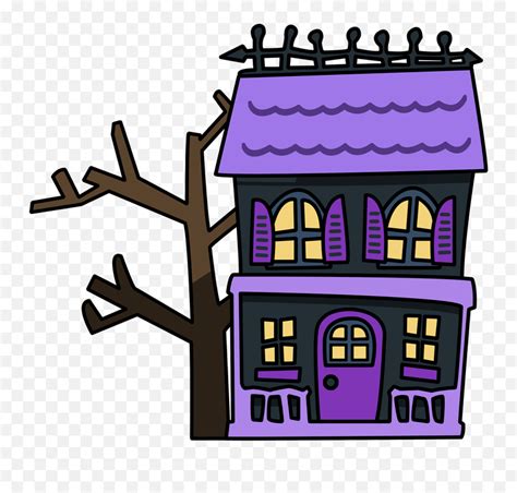 Haunted House Clipart Haunted Mansion Haunted House Clipart Emoji