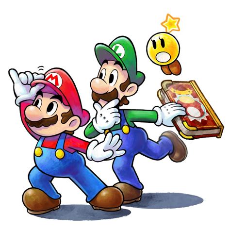 Mario And Luigi Paper Jam Artwork