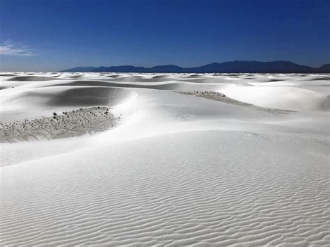I was there by myself both nights with no disturbances. Push renewed to elevate White Sands to national park ...