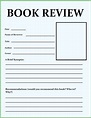 Book Review Template for Kids (Tips & Activities) - Go Science Girls ...