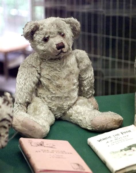 This Is The Original Stuffed Bear That Author Aa Milne