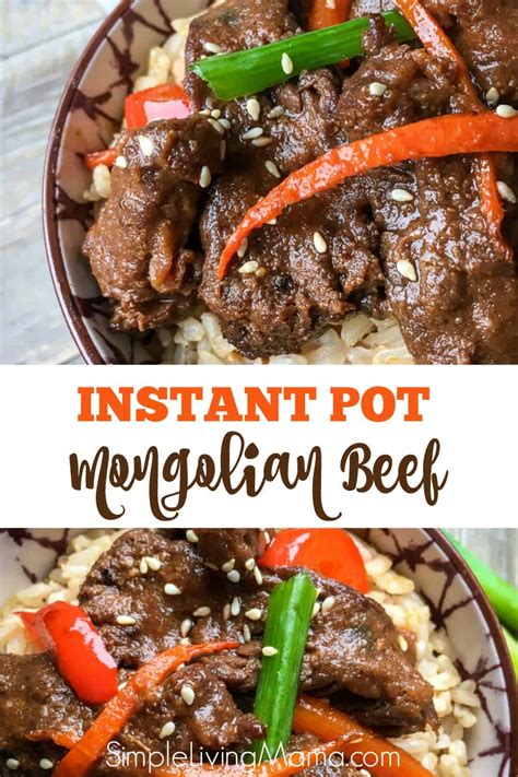 · add in vinegars, mustard and garlic. Instant Pot Mongolian Beef | Recipe | Mongolian beef ...