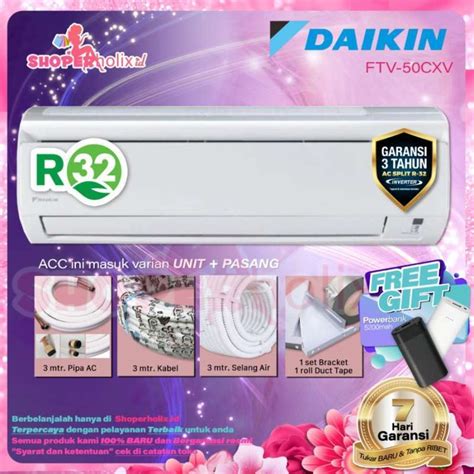 Jual Ac Daikin Pk Ftv Cxv Standart Malaysia Instalasi Pemasangan