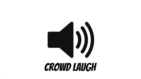 Crowd Laughing Sound Effect Youtube