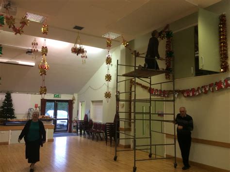 Christmas Goes Up Arca Hall Canterbury