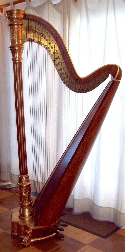 Pin By Paul Win On Antique Harp Celtic Harp Harp Harps Music